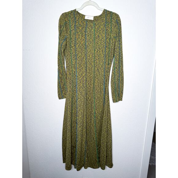 Hosbjerg Green Exposed Seams Dafnie Dress - Picture 2 of 6